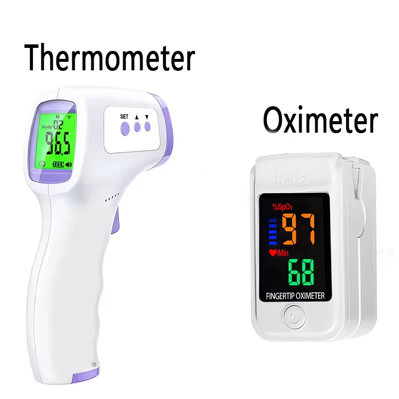Pulse Oximeter - Termómetro infrarrojo sin contacto para medir