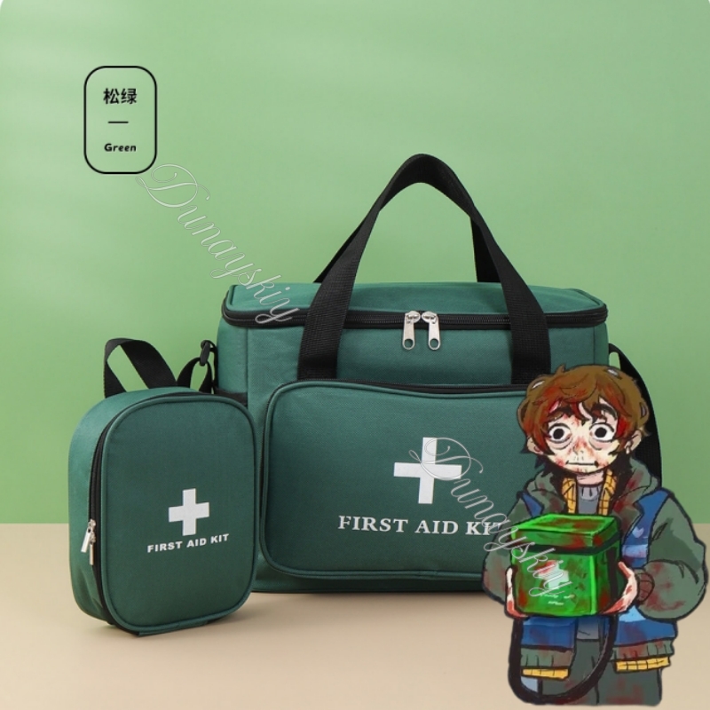 First Aid Kit - Bolso de primeros auxilios verde, bolso