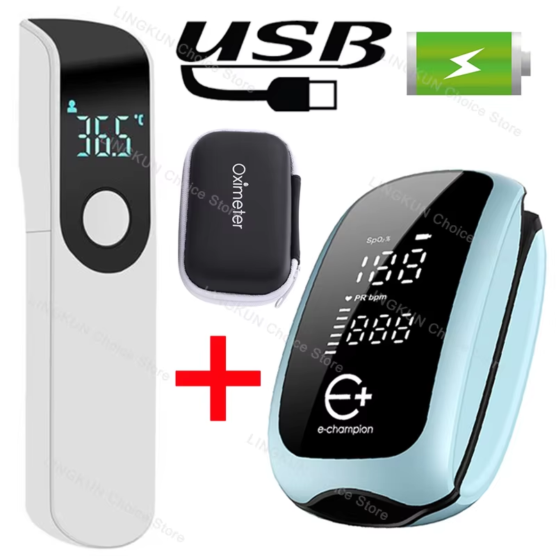 Pulse Oximeter - Oxímetro de Pulso Digital LED Recargable