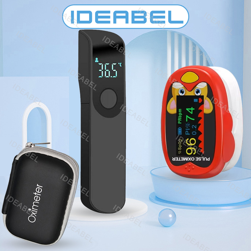 Pulse Oximeter - Oxímetro USB, termómetro médico infrarrojo para