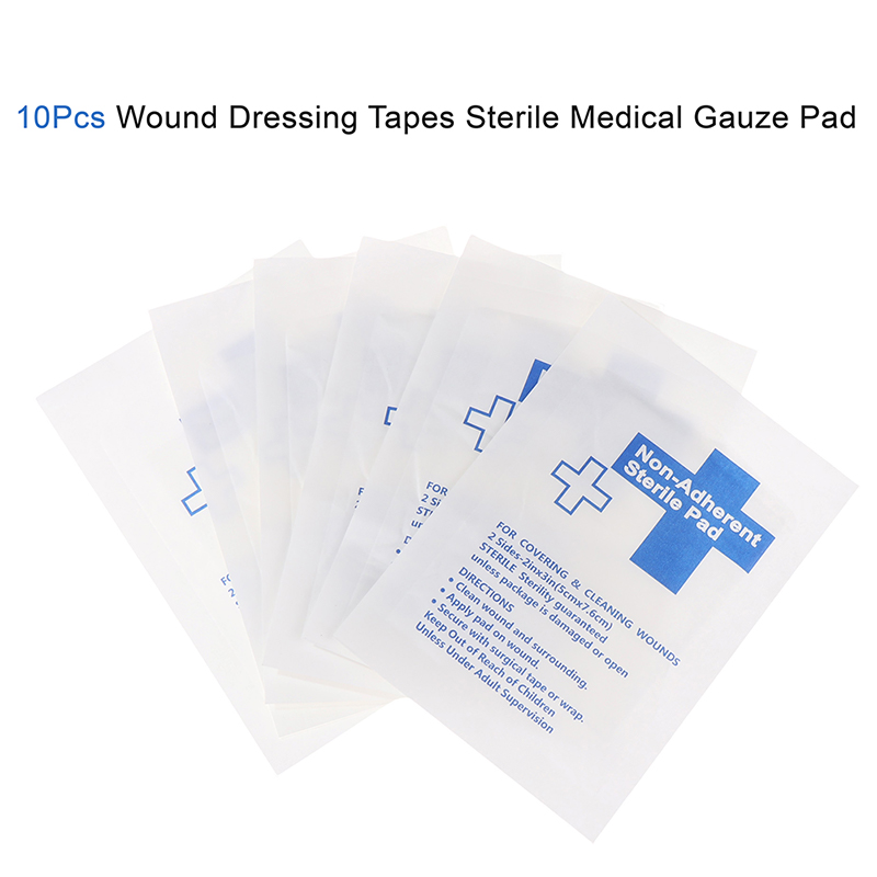 10 unidades de apósitos de gas - Medical Tape reseña y precio