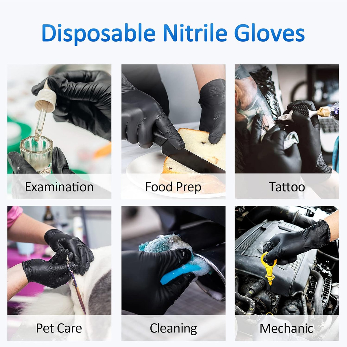 Guantes desechables de nitrilo - Medical Gloves reseña y precio