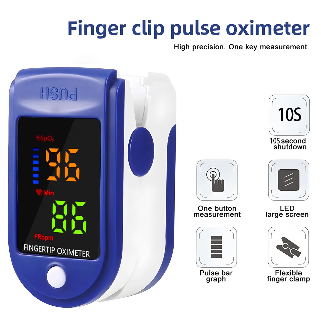 Termómetro infrarrojo digital  - Pulse Oximeter reseña y precio