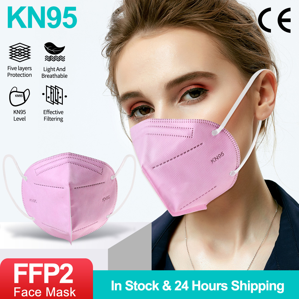 10-100 Uds FFP2 máscaras kn95  - Surgical Mask reseña y precio